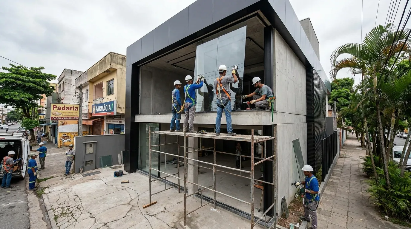 Fachadas para Lojas e Empresas em Aracaju‑SE