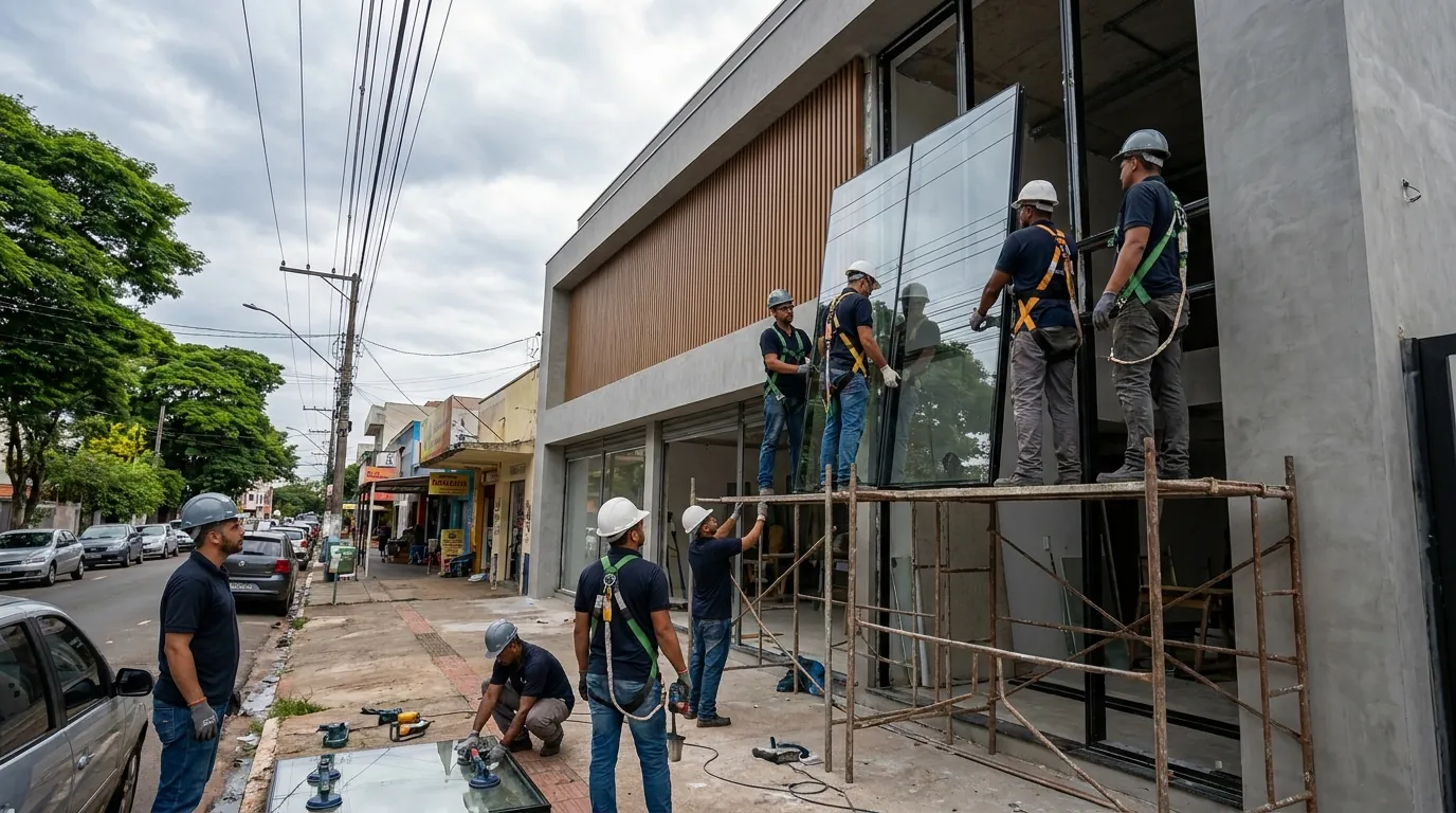 Fachada de Vidro em Aracaju‑SE
