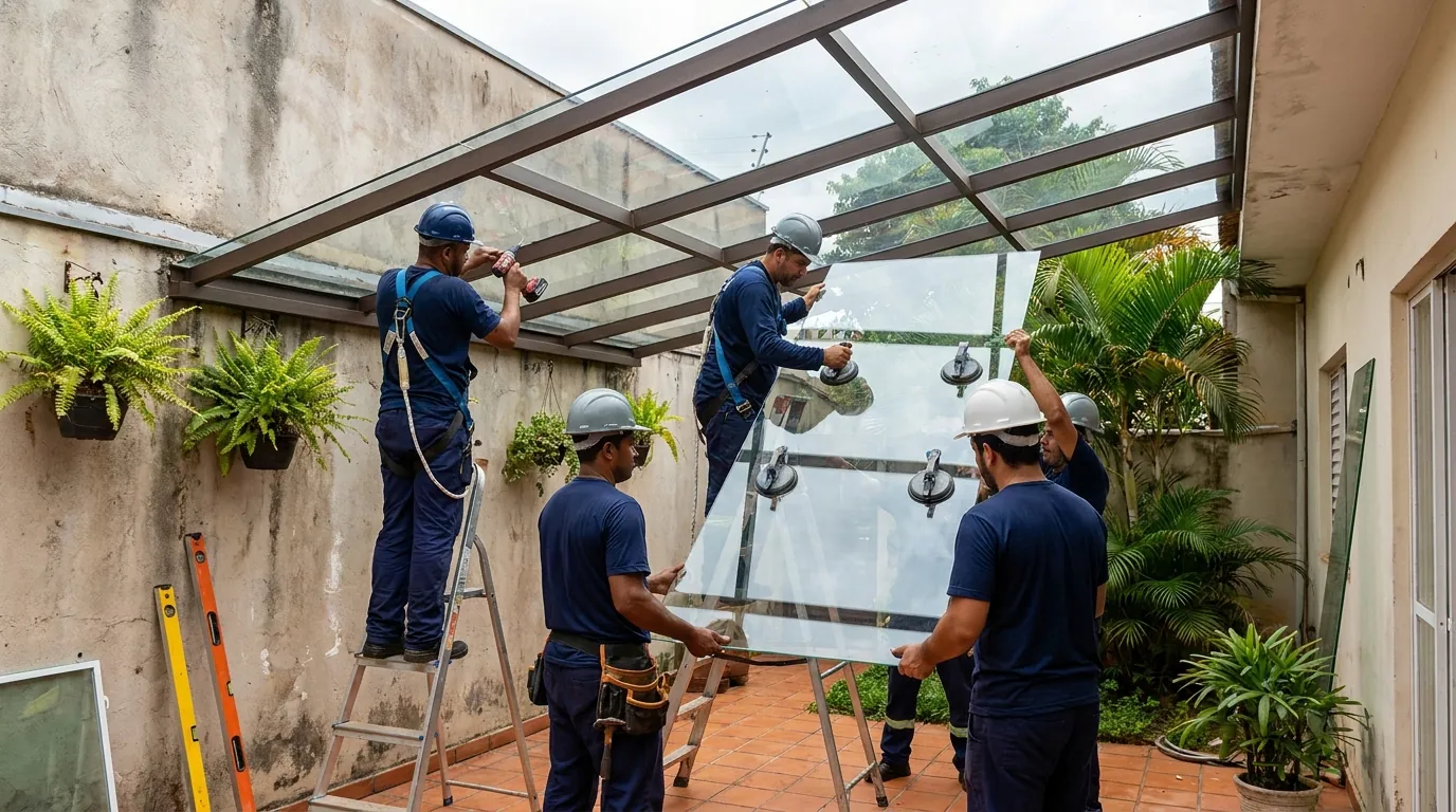 Fechamento de Churrasqueira em Aracaju‑SE